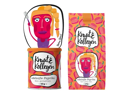 Kraut & Kollegen – Brand Identity and Packaging adobe illustrator branding character design design graphic design illustration logo packaging packaging design pattern pattern design