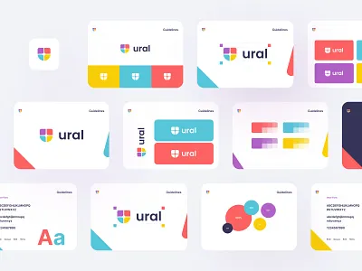 ural Logo Guidelines agency brand book brand guide brand guidelines brand identity brand identity design branding design guidebook guideline identity logo logo design logo mark logo type logos monogram symbol thefusion visual identity