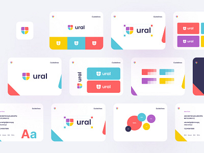 ural Logo Guidelines agency brand book brand guide brand guidelines brand identity brand identity design branding design guidebook guideline identity logo logo design logo mark logo type logos monogram symbol thefusion visual identity