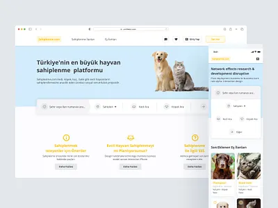 Free Pet Adoption Web App animal free pet pet petshop web app