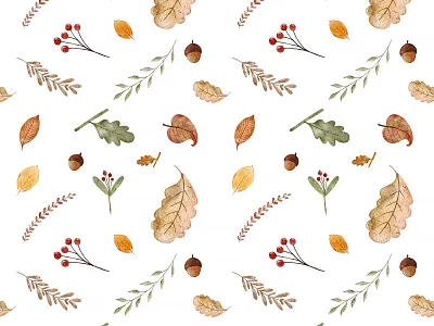 Forest seamless pattern (soon in my store) animals autumn baby baby illustration baby pattern cute forest pattern forest watercolor hugge hugge illustration illustration kids kids pattern magic pattern seamless watercolor watercolor pattern woodland woodland watercolor