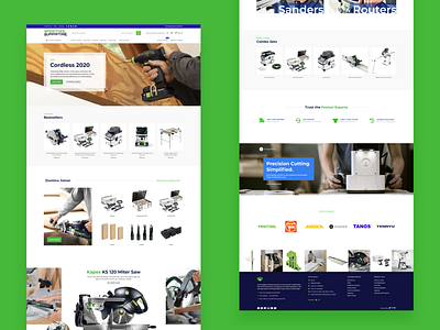The Festool Superstore E-Commerce Design branding colorcode custom website e commerce ecommerce graphic design logo web design web development website woocommerce wordpress