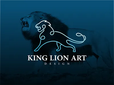 lion line art design 3d animation branding design graphic design lion apparel lion design lion line art logo motion graphics ui