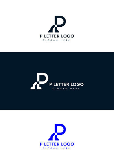 P Letter Logo branding creative design logo minimal logo new design new logo p letter logo