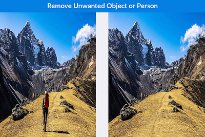 Remove object or person add object adobe photoshop beauty retouch catalog change background clipping path color correction cut out design flyer design graphic design image resize logo mandala removal remove object remove person restoration swap image transparent