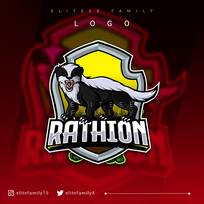 RACCOON LOGO animal badges cartoon custom logo design discord emotes esport logo illustration logo logo design logo gaming logo maker raccoon streamer streaming twitch ui