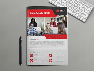 Case Study Booklet Template annual report branding brandingbite brochure brochure template business letterhead case study catalog clean letterhead corporate graphic design indesign logo marketing presentation presentation folder project