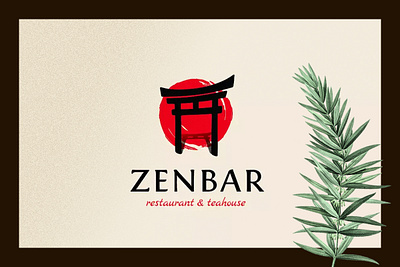 Japan Restaurant Logo asian design japan japanese logo restaurant tea teahouse template