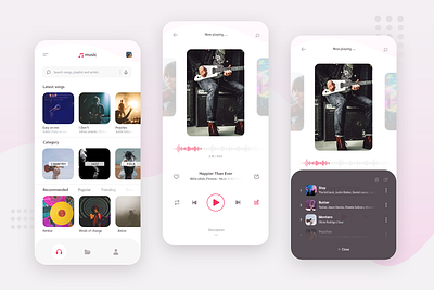 Music Player App (Concept) audio media music music player