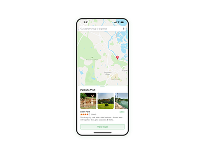 Map UI Design maps travel ui uxui design