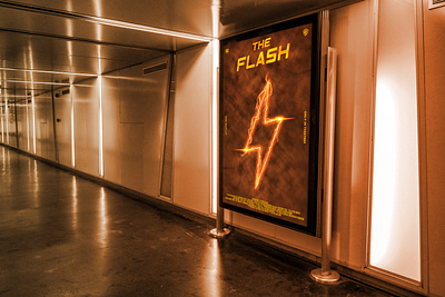 Poster Design - The Flash creative ideation graphic design inspired poster movie poster