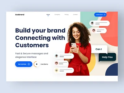 Build your brand Web Design app design branding design design graphic designer ui designer landing page ui ui design uidesign web design webapp webdesign websitedesign branding website