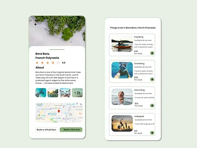 EXPLORE- BEACHES beach explore design ui ux