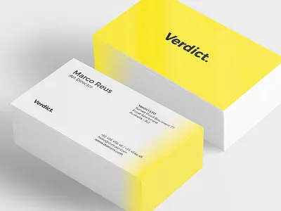 Minimal Business Card agency business business card business cards card corporate creative drip edit hipster identity ink minimal modern name photoshop psd simple tag yellow