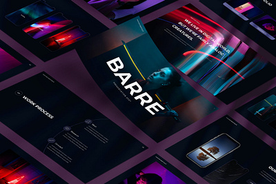 Barre Keynote agency branding deck design designposter esport gaming google google slides graphic design illustration keynote lookbook management marketing pitch pitch deck powerpoint slides ui