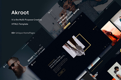 Akroot | It is the Multi-purpose Creative HTML5 app branding clean design event illustration lookbook marketing modern multipage multipurpose professional purpose responsive seo ui ui design ux ux design website