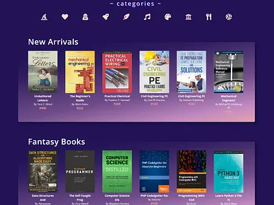 Bookshop Website Illustration design graphic design illustration