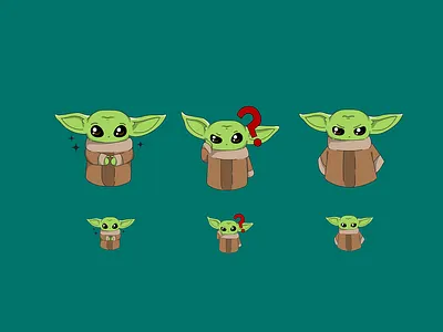 Baby Yoda Twitch Emotes 2d babyyoda cartoon cute design emoji emote emotes graphicdesign grogu illustration livestreaming logo starwars sticker streamers streaming twitch twitchemote twitchemotes