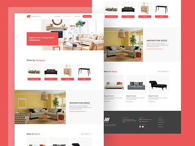 Maynooth Product Landing Page branding design illustration logo mock up mock up mockup ui ui design uiux