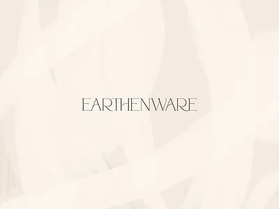 Earthenware Ceramics Brand Design brand design for ceramics studio branding branding design ceramics studio ceramics studio brand ceramics studio logo design earth tones illustration logo logo design for ceramics studio neutral brand design neutral logo design potter pottery typography vector