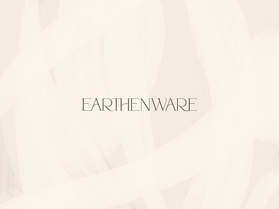 Earthenware Ceramics Brand Design brand design for ceramics studio branding branding design ceramics studio ceramics studio brand ceramics studio logo design earth tones illustration logo logo design for ceramics studio neutral brand design neutral logo design potter pottery typography vector