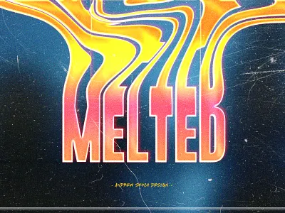 Liquid Melted Text Effects grunge liquid melted old school photoshop text effects texture vivid