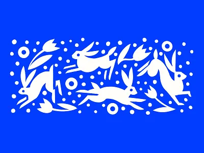 Bleu Bun bunny design digital illustration illustration illustrator procreate rabbit truegritsupply