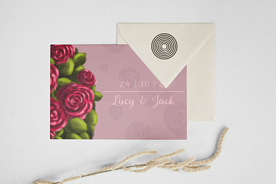Wedding invitation design art book illustration cartoon design drawing flowers graphic design illustration invitation logo