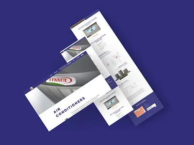Menne's Heating & Air Conditioning - Website Redesign web web design website wix