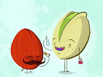 Does anyone else remember Red Pistachio? illustration