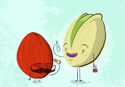 Does anyone else remember Red Pistachio? illustration