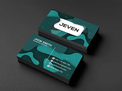 Business card design business card design graphic design vector
