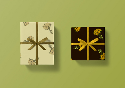 Package/pattern design art branding design drawing flowers graphic design illustration package design pattern