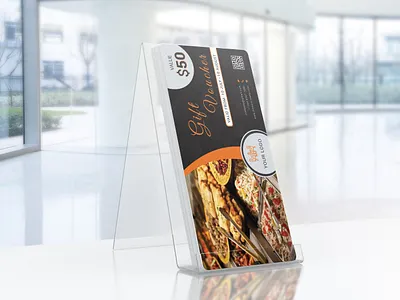 Gift Voucher Card Design brandingbite gift voucher loyalty card new year postcard promotion card xmas