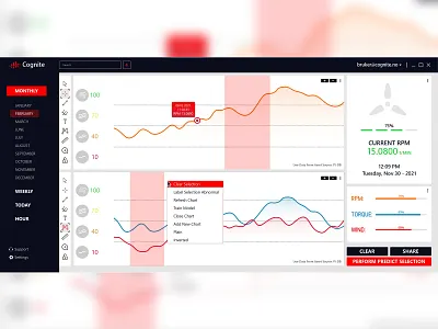 Cognite Redesign - Light Theme UI branding clean design illustration ui ui design ux ux design uxui
