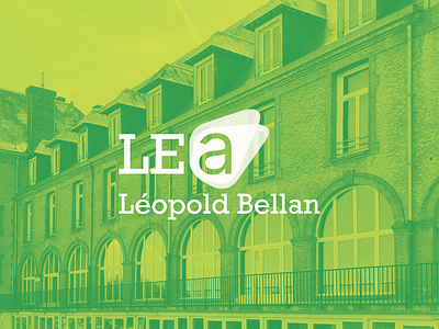 Logo - LEA Leopold Bellan brand brand design brand ident brand identity branding corporate design graphic graphic design logo logotype school university