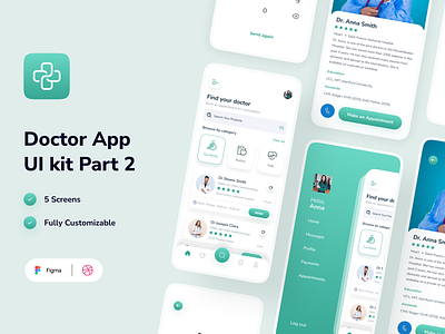 Healthcare Doctor App Part 2 app design appointment calculator app design calculator neuphormism design clinic doctor doctor app madicle neuphorimism pharmacy ui design