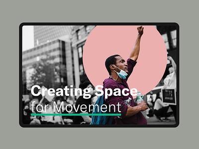 Creating Space Collage art direction brand identity system branding digital design