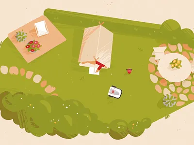 Real footage transition 2d animation animation character animation character design draw explainer video family garden illustration machine nature paint storyboard texture transition