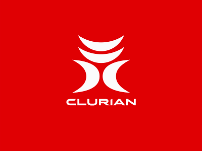 Clurian | Logo design brandidentity branding clurian colorpalette design graphic design logo logodesign logotype monza red redcolor redcolorlogo sport sportinggood sportinggoodstore sportlogo sportstore storelogo