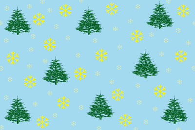 christmas tree print design graphic illustration illustrator photoshop vector