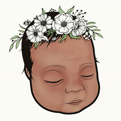 Reyna Ashlee Illustration baby illustration