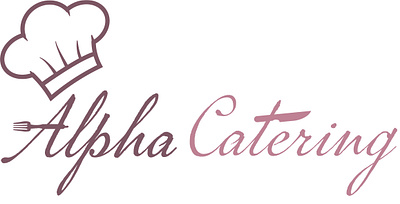 Alpha Catering Services Logo branding design graphic design icon illustration logo typography