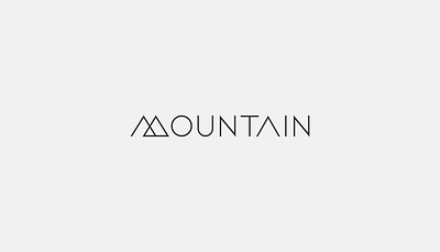 Mountain Creative Logo brand branding creative design designer icon illustration logo mountain typography ui vector