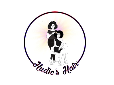 hair salon logo branding design graphic design illustration logo vector