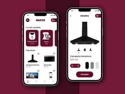 Bacco App aplicacion aplicacion movil aplication app apps clean design clean interface design diseño de interfaz diseño movil ecommerce experiencia de usuario graphic design interface mobile design ui uidesign user experience ux uxdesign