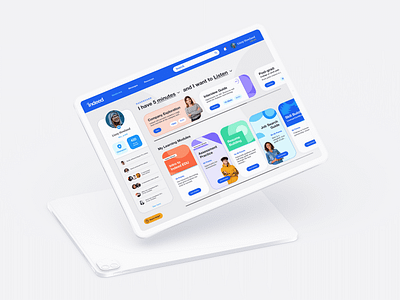 Indeed University concept dashboard branding concept dashboard design graphic identity ui ux