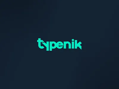 Typenik dictionary english logotype typenik
