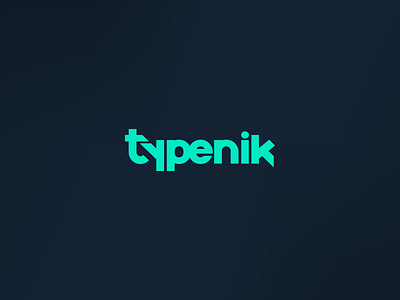 Typenik dictionary english logotype typenik