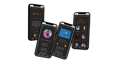 Art Gallery App art artgallery artist casestudy design figma googlecertificate interactiondesign rotato ui uidesign uiux uiuxdesign userexperience userinterface ux uxdesign uxui uxuidesign visualdesign